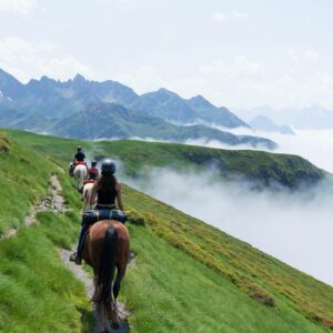 traversée des hautes Pyrénées à cheval - gandalha voyage